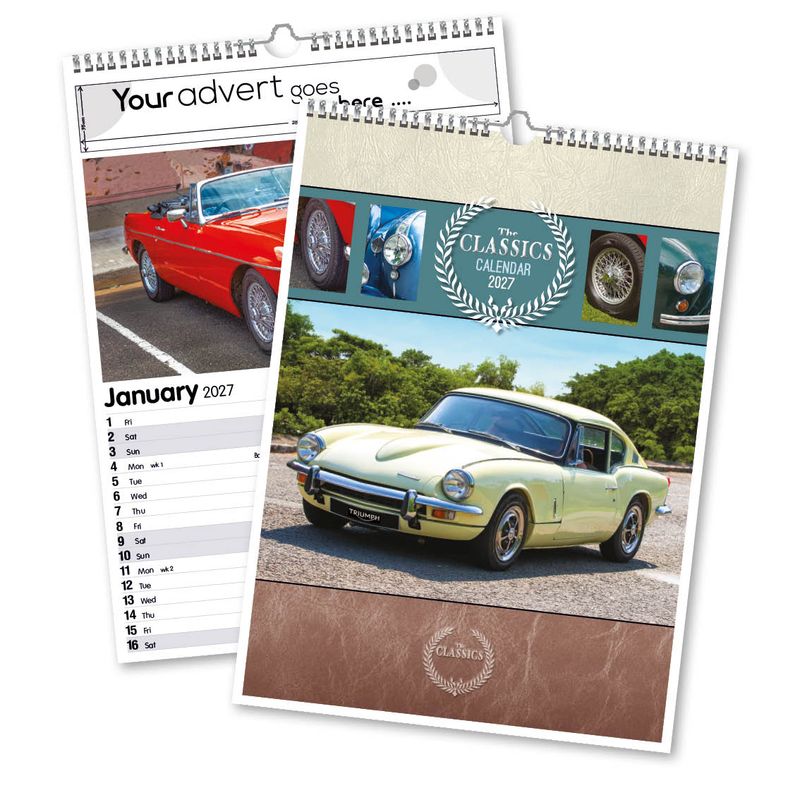 The Classics 13 Leaf Mini Memo Calendar, 2027 edition