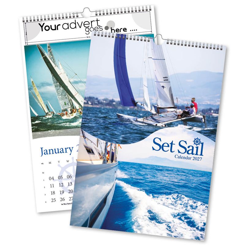 Set Sail Wall Calendar, 2027 edition
