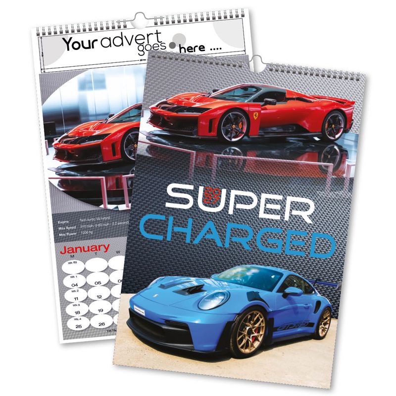 Supercharged Wall Calendar, 2027 edition