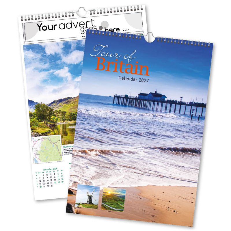 Tour of Britain Wall Calendar, 2027 edition