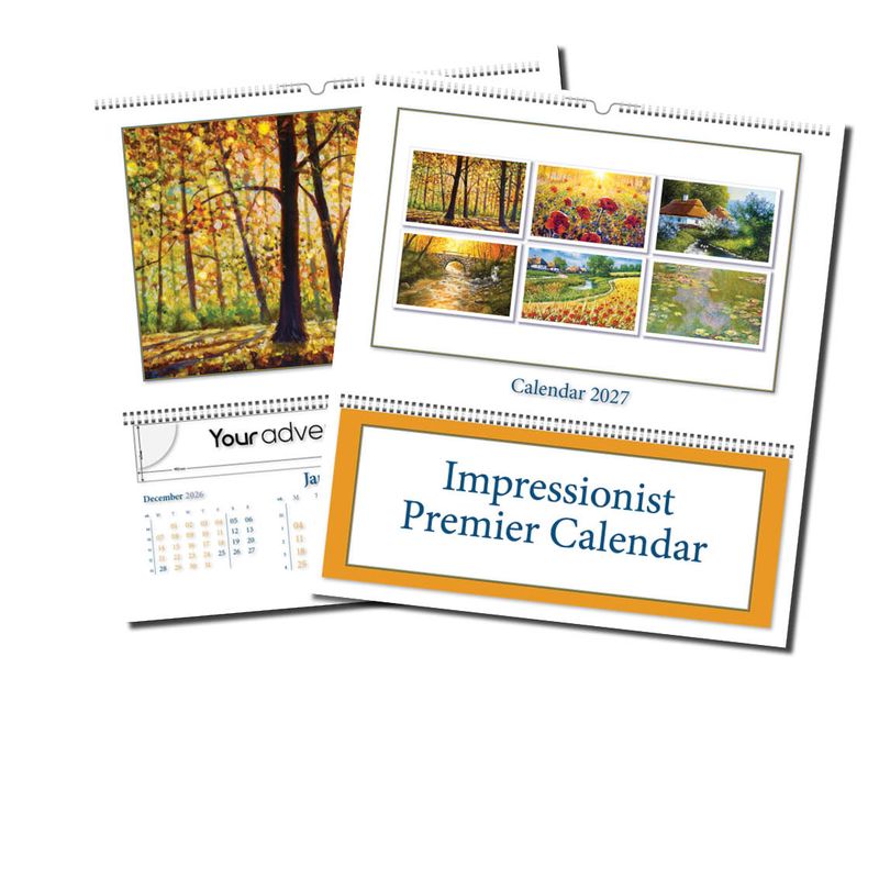 Impressionist Premier Wall Calendar, 2027 edition