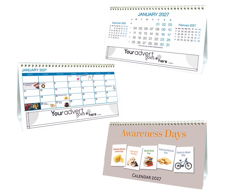 Awareness Days Desk 2027 3D