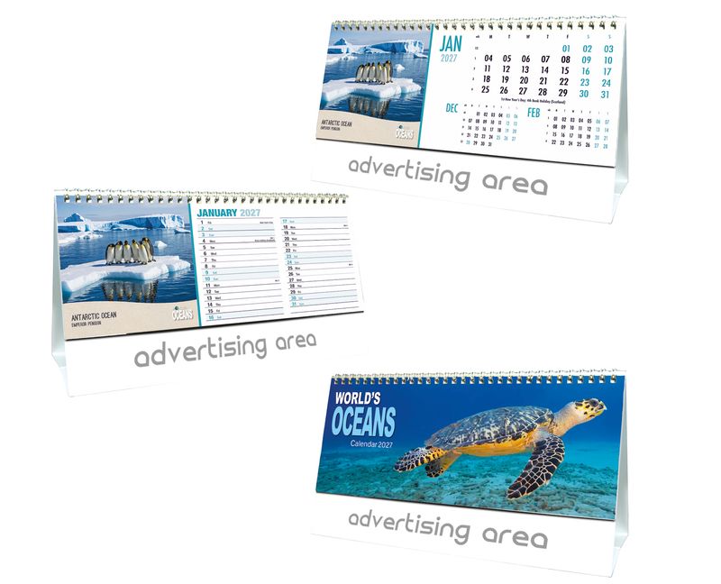 Worlds Oceans Desk 2027 3D