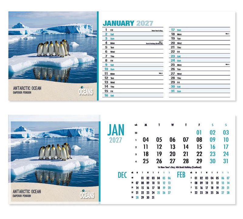 worlds ocean desk calendar 2027 1